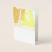 Speciaal 40e geboortedag fotoMonogram Folie Kaarten (Voorkant)