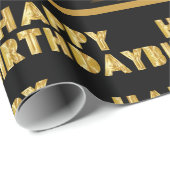 Speciaal 50e-dag goudverlooppapier cadeaupapier (Rol Hoek)