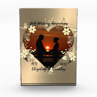 Speciaal 50e Gold Jubileum Foto Gift