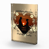 Speciaal 50e Gold Jubileum Foto Gift (Rechts)