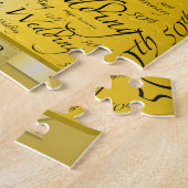 Speciaal 50th Wedding-Jubileum Legpuzzel (Zijkant)