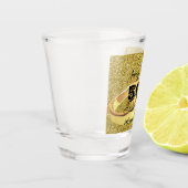 Speciaal 50th Wedding-Jubileum Shot Glas (Links)