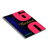 Speciaal 60e Birthday POP Guest Book Notitieboek (Rechterzijde)