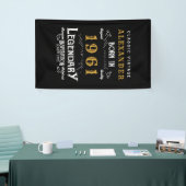 Speciaal 60e verjaardag, 1961  zwart spandoek (Beurs)