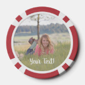 Speciaal 60e verjaardag van het gepersonaliseerd m poker chips (Achterkant)