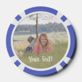 Speciaal 65e verjaardagsfeestje gepersonaliseerd m pokerchips (Achterkant)