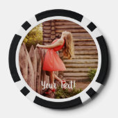 Speciaal 95e verjaardagsfeestje gepersonaliseerd m pokerchips (Achterkant)