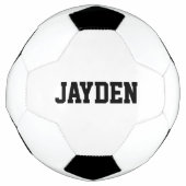 Speciaal aangepast voetbal voor kinderen (Voorkant)