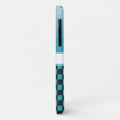 Speciaal aangepaste blauwe muggennaam Case-Mate iPhone case (Achterkant/links)
