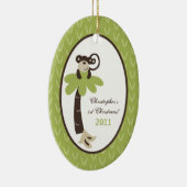 Speciaal aangepaste monkeytijdzoo Jungl voor sierd Keramisch Ornament (Rechts)