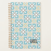 Speciaal Abstract vernieuwbaar patroon Planner (Voorkant)