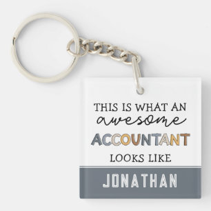 Speciaal accountant Funny Geweldige accountant Sleutelhanger