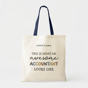 Speciaal accountant Funny Geweldige accountant Tote Bag
