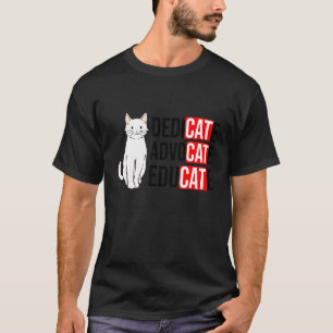 Speciaal adviseur Onderwijs Kat Kat Eigenaar Dierh T-shirt
