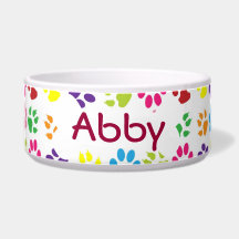 Speciaal afdrukpatroon Pet Name Paw