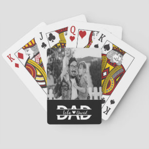Speciaal afspeelkaarten voor Vaderdag Pokerkaarten