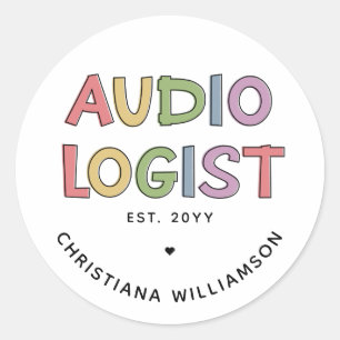 Speciaal Afstuderen voor audiovisuele media Ronde Sticker