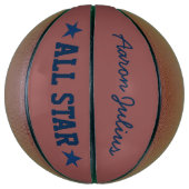 Speciaal Alle Star Basketball Basketbal (Verticaal)