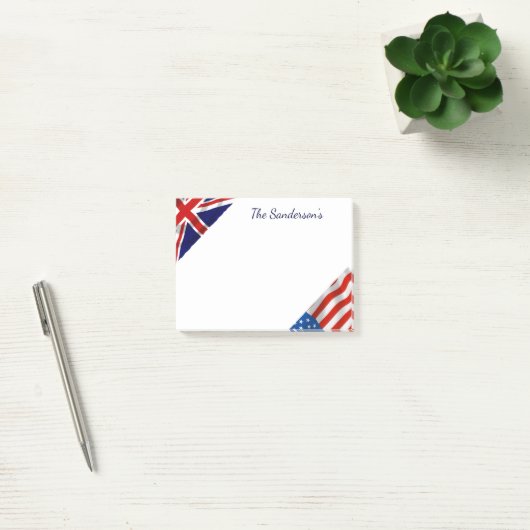 Speciaal Amerikaans patriottisch Post-it® Notes (Kantoor)