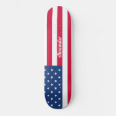 Speciaal Amerikaans skateboard voor de vlag (Voorkant)