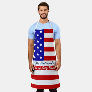 Speciaal Amerikaans vlaggenplatform Schort