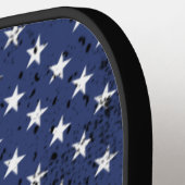 Speciaal Amerikaanse vlag Pickleball Paddle (Links Detail)