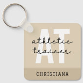 Speciaal Athletic Trainer AT Sleutelhanger (Voorkant)