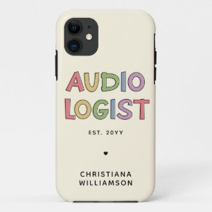 Speciaal audioloog Audiology Afstuderen Gift iPhone 11 Hoesje