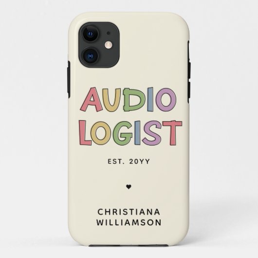 Speciaal audioloog Audiology Afstuderen Gift Case-Mate iPhone Case (Achterkant)
