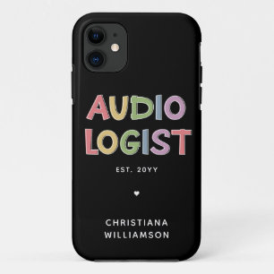 Speciaal audioloog Audiology Afstuderen Gift iPhone 11 Hoesje