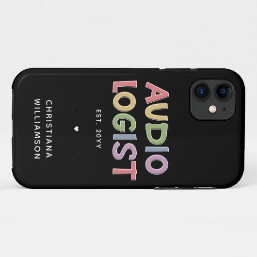 Speciaal audioloog Audiology Afstuderen Gift Case-Mate iPhone Case (Achterkant (horizontaal))