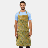 Speciaal  Australisch Wattle Pattern Schort (Gedragen)