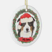 Speciaal Australische Shepherd Keramisch Ornament (Rechts)