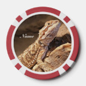 Speciaal Baby gebogen dragon Lizard Poker Chips (Achterkant)