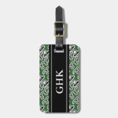 Speciaal bagagelabel met golfballdesign (Voorkant verticaal)