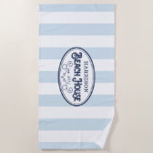 Speciaal bandenhuis Stripe Strandlaken (Voorkant)