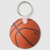 Speciaal basketbal initialen sleutelhanger (Voorkant)
