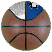 Speciaal basketbal met aangepaste foto (Rechts)