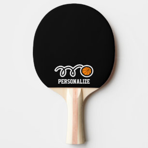 Speciaal basketbalontwerp pingpongpeddel tafeltennisbatje