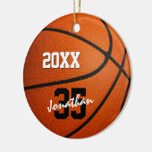 speciaal basketbalprogramma voor jongens  keramisch ornament (Links)