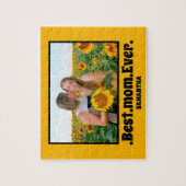 Speciaal beste Moederdag foto van mama ooit Legpuzzel (Verticaal)