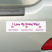 Speciaal bevel voor de Bumpersticker van Debbie/Gr (Op auto)