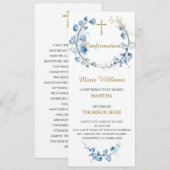 Speciaal bevestigde jongen Prayer Kaart (Voorkant / Achterkant)