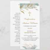 Speciaal bevestigde jongen Prayer Kaart (Voorkant / Achterkant)