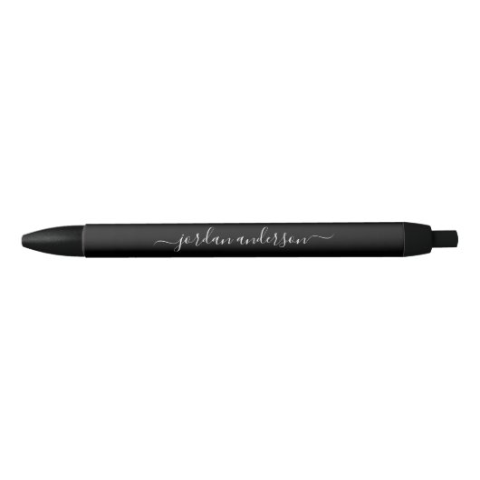 Speciaal bewerkbaar script voor kleurkalligrafie zwarte inkt pen (Voorkant)