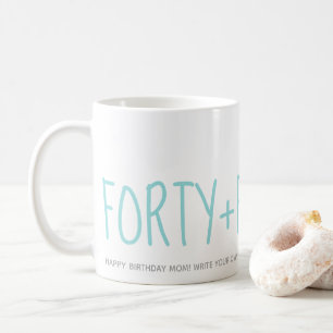 Speciaal Blauw 40 Fantastisch 40e Birthday-cadeau Koffiemok