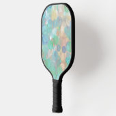 Speciaal blauw Abstract vochtig art Pickleball Paddle (Links)