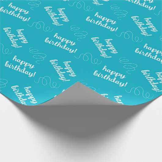 Speciaal Blauwgroen met Zwemelen die papier verpak (Hoek)