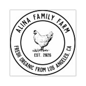 Speciaal Boerderij voor zakelijk gebruik Rubberstempel (Afrduk)