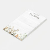 Speciaal Boho Rustic Wildlife leraar Post-it® Notes (Schuin)